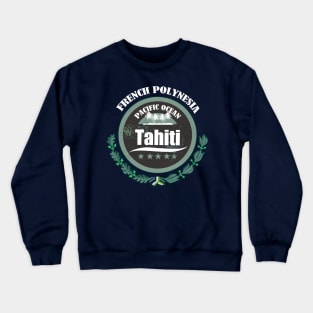 TAHITI Emblem Crewneck Sweatshirt